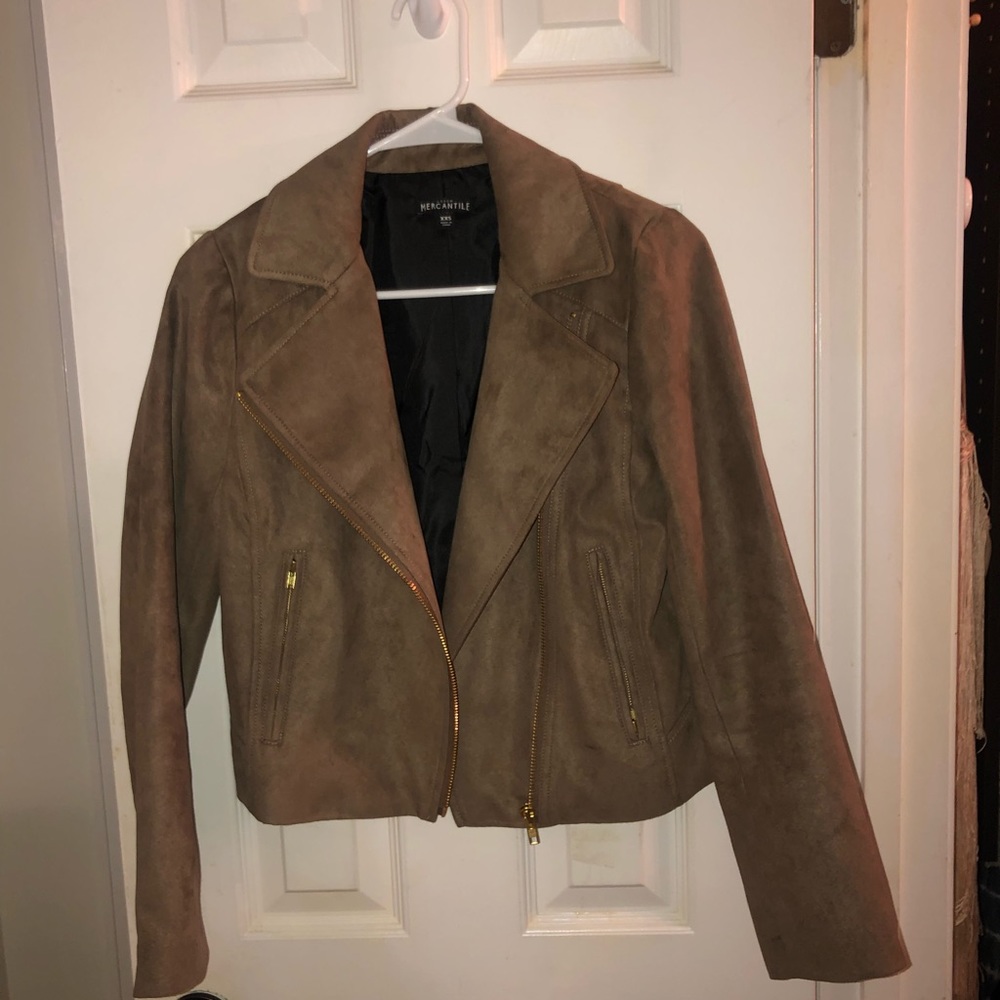 Tan Suede Jacket - image 4